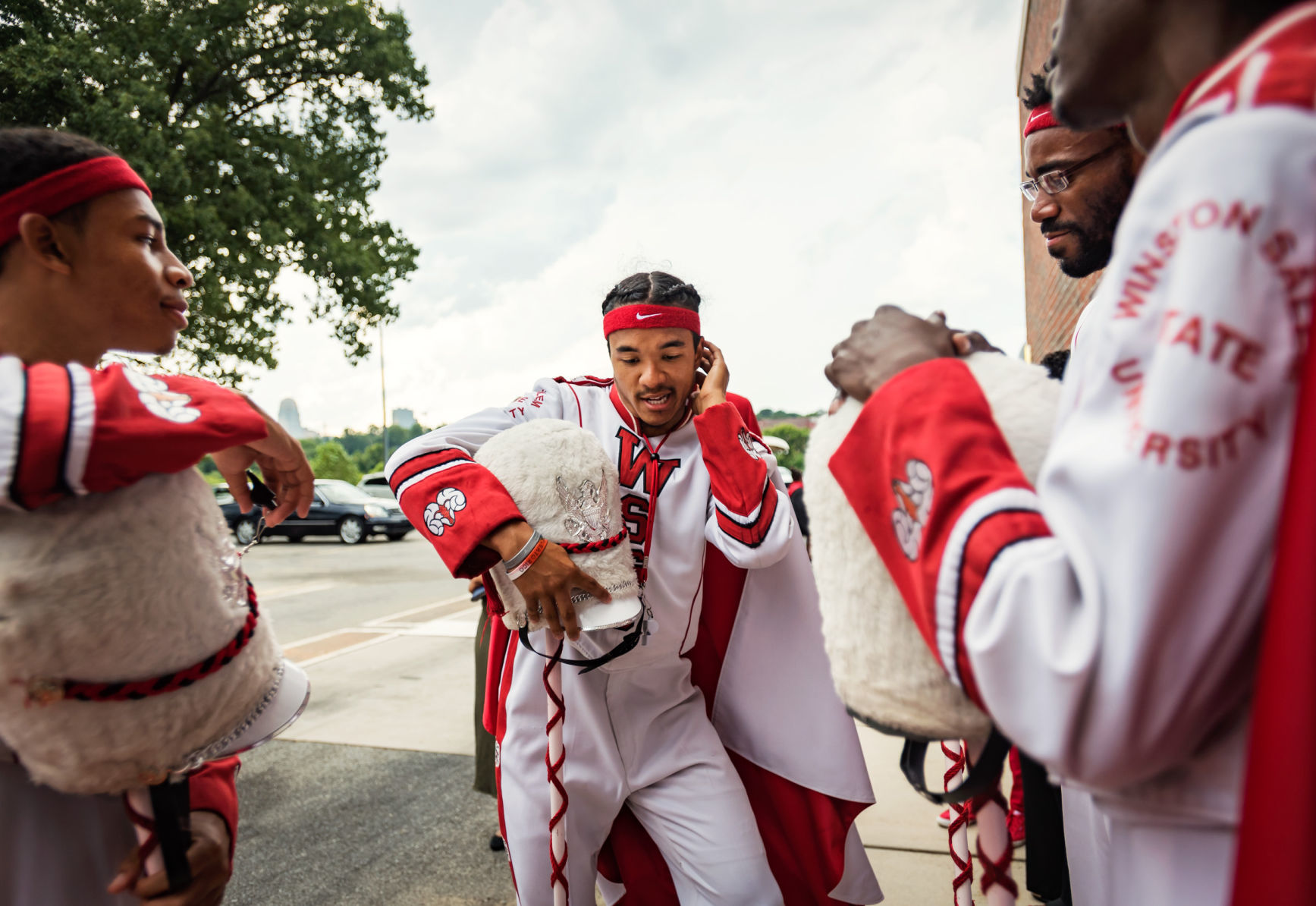 Winston-Salem State Drum Majors